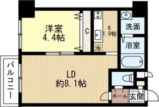 Levante元町 【2階】の間取り