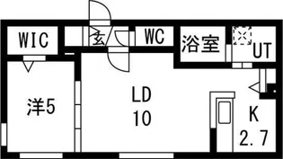 asunto(アスント)【3階】の間取り