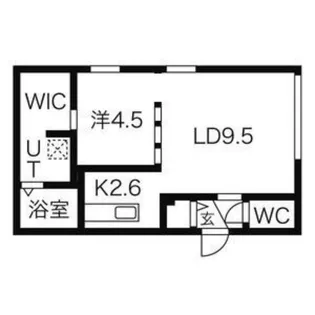 effort N8【3階】の間取り