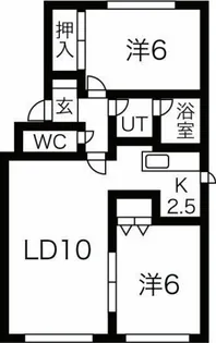 マリノス24【1階】の間取り