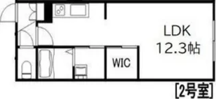 Pine hills環状通東【1階】の間取り