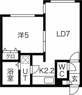 ラ・メゾン・デュ・リラ【3階】の間取り