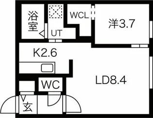 Maison de est(メゾンドエスト)【3階】の間取り