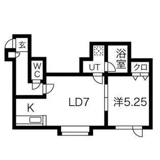 リープブルーメII【2階】の間取り