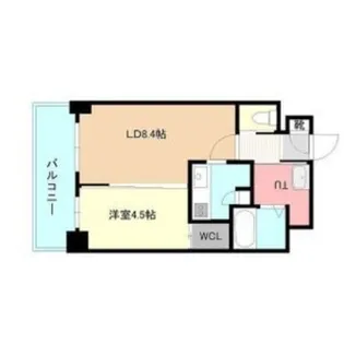 小泉マンションMem19【9階】の間取り