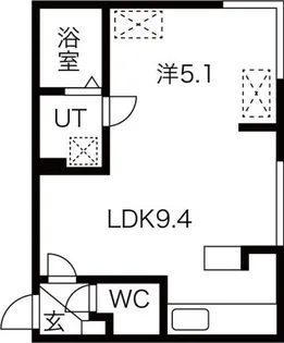 GRANDWOOD KANON【4階】の間取り