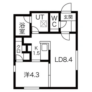 CASA MIO【2階】の間取り