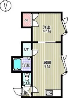 Luna環状東【3階】の間取り
