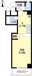 αNEXT北15条 【6階】の間取り