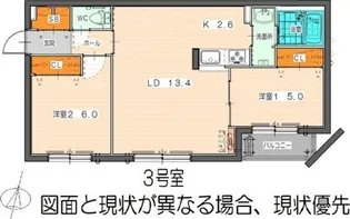 Partire N28(パルティーレN28)【2階】の間取り
