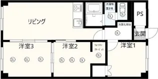 栄町スクエアビル【305号室】の間取り