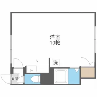 クチュールN26【403号室】の間取り
