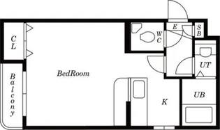 ノースコートN17【302号室号室】の間取り