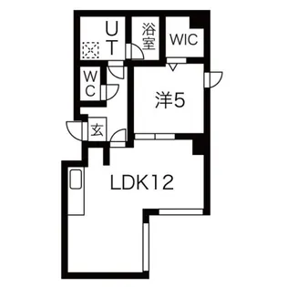 αK’s【1階】の間取り