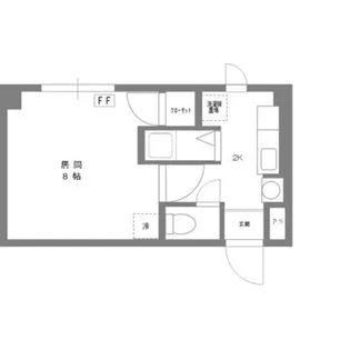 サザン麻生II【205号室】の間取り