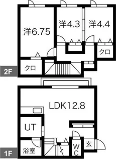 Harvest707【3階】の間取り