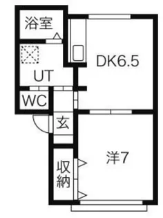 アルカディア26【2階】の間取り