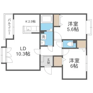 レガーノ・32【202号室】の間取り
