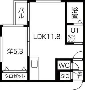 アストン.エム【3階】の間取り