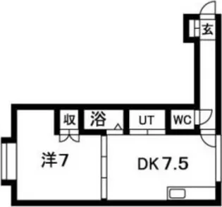 マリナ【4階】の間取り