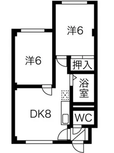 OMレジデンス栄町【403号室】の間取り
