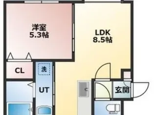 エスパニア札幌II【3階】の間取り