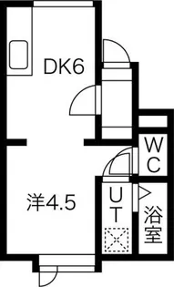 ピースハイツ38 II 【201号室】の間取り