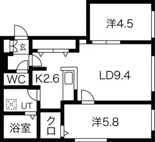 lapis(ラピス)【4階】の間取り