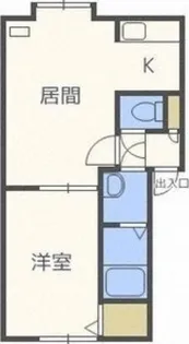 サンフラワー【3階】の間取り