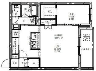 R-fino N17【4階】の間取り