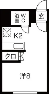 キャスティ86【4階】の間取り