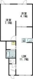 カナリーノ セキスイハイム【1階】の間取り