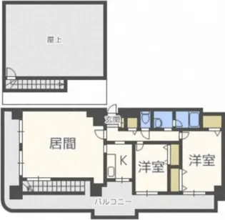 メープル元町【13階】の間取り