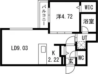 BASE N33【2階】の間取り