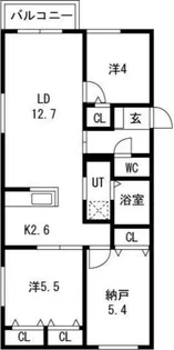 Maison You Me【2階】の間取り