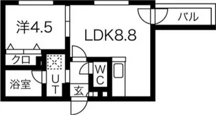 ル・ファール元町グランデ【4階】の間取り