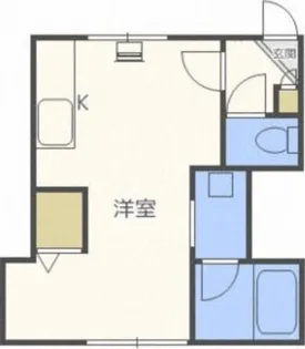 ARS Azabu one【202号室】の間取り