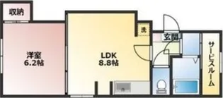 アイアール麻生V【202号室】の間取り