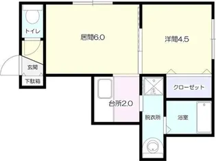 サクシードN33E5【3階】の間取り