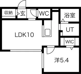 CLASSE N32(クラズN32)【3階】の間取り