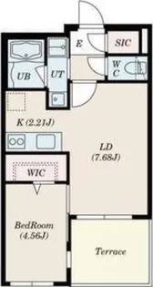 S-RESIDENCE元町alectra【1階】の間取り