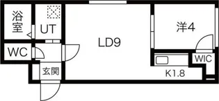アミティエ【3階】の間取り