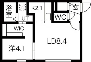 SENNA元町(セナモトマチ)【4階】の間取り