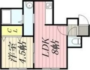 パンセ24【3階】の間取り
