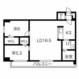 ブリーズN42【9階】の間取り
