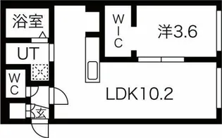 ディモーラN12【4階】の間取り