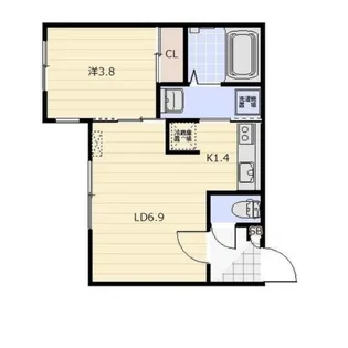 GRAN LOTUS(グラン ロータス)【3階】の間取り