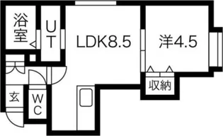 アクア18【2階】の間取り