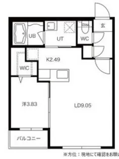 ARISTO北7条(アリスト北7条)【3階】の間取り