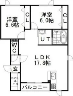 スピカ・クラージュ【3階】の間取り